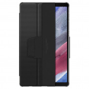 Spigen Liquid Air Folio Case - силиконов (TPU) кейс с висока степен на защита и поставка за Samsung Galaxy Tab A7 Lite 8.7 (2021) (черен) 8