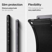 Spigen Rugged Armor Case - удароустойчив силиконов (TPU) калъф за Samsung Galaxy Tab A7 Lite 8.7 (2021) (черен) 16