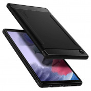 Spigen Rugged Armor Case - удароустойчив силиконов (TPU) калъф за Samsung Galaxy Tab A7 Lite 8.7 (2021) (черен) 6