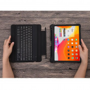 Choetech Wireless Keyboard Case - полиуретанов калъф, клавиатура, тракпад и поставка за iPad Pro 11 M1 (2021), iPad Pro 11 (2020), iPad Pro 11 (2018) (черен) 2