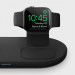 Uniq Aereo Mag 3-in-1 Wireless Charger 15W - тройна поставка (пад) за безжично зареждане за iPhone с Magsafe, Apple Watch, AirPods Pro и Qi съвместими мобилни устройства (черен) 7
