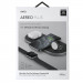 Uniq Aereo Plus 3in1 Wireless Charging Pad 30W - тройна поставка (пад) за безжично зареждане за Qi съвместими устройства, Apple Watch и Apple AirPods (черен) 7