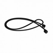 4smarts AirPods Strap - тънко силиконово въженце за безжични слушалки Apple AirPods (черен) (bulk) 1