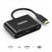 Choetech USB-C to VGA and HDMI 4K Adapter - адаптер за свързване от USB-C към VGA и HDMI 4K (черен) 8