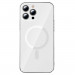 Baseus Crystal Magnetic Case (ARJT010202) - поликарбонатов кейс с MagSafe за iPhone 13 Pro Max (прозрачен) 1