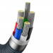 Baseus Crystal Shine USB-C to Lightning Cable PD 20W (CAJY000301) - USB-C към Lightning кабел за Apple устройства с Lightning порт (200 см) (черен) 6