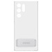Samsung Clear Standing Cover EF-JS908CTEGWW - оригинален удароустойчив хибриден кейс с поставка за Samsung Galaxy S22 Ultra (прозрачен) 3