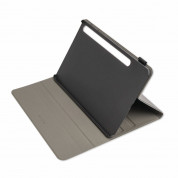 4smarts Flip Case DailyBiz and Bluetooth Keyboard - кожен калъф и безжична блутут клавиатура за Samsung Galaxy Tab S8, Galaxy Tab S7 (черен) 3