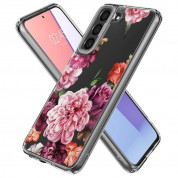Spigen Cyrill Cecile Case Rose Floral - хибриден кейс с висока степен на защита за Samsung Galaxy S22 (цветни мотиви) 5