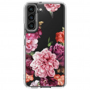Spigen Cyrill Cecile Case Rose Floral - хибриден кейс с висока степен на защита за Samsung Galaxy S22 (цветни мотиви) 1