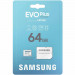 Samsung MicroSD 64GB EVo Plus A2 - microSD памет с SD адаптер за Samsung устройства (клас 10) (подходяща за GoPro, дронове и други)  4