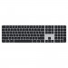 Apple Magic Wireless Keyboard with Touch ID and Numeric Keypad US - безжична клавиатура за Mac компютри с M1 процесор (тъмносив-черен) (модел 2022) 1
