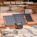 Jackery SolarSaga Solar Panel 100W - сгъваем соларен панел зареждащ директно вашето устройство от слънцето с DC порт, 1 х USB-A и 1 х USB-C портове (черен) 9