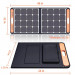 Jackery SolarSaga Solar Panel 100W - сгъваем соларен панел зареждащ директно вашето устройство от слънцето с DC порт, 1 х USB-A и 1 х USB-C портове (черен) 5