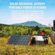 Jackery SolarSaga Solar Panel 100W - сгъваем соларен панел зареждащ директно вашето устройство от слънцето с DC порт, 1 х USB-A и 1 х USB-C портове (черен) 6