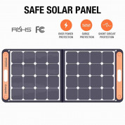 Jackery SolarSaga Solar Panel 100W - сгъваем соларен панел зареждащ директно вашето устройство от слънцето с DC порт, 1 х USB-A и 1 х USB-C портове (черен) 2