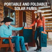 Jackery SolarSaga Solar Panel 100W - сгъваем соларен панел зареждащ директно вашето устройство от слънцето с DC порт, 1 х USB-A и 1 х USB-C портове (черен) 7