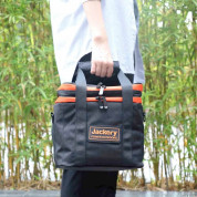 Jackery Explorer 240UK Carrying Case Bag - висококачествена чанта за Jackery Explorer 240 Portable Power Station (черен-оранжев) 4