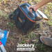 Jackery Explorer 500UK Carrying Case Bag - висококачествена чанта за Jackery Explorer 500 Portable Power Station (черен-оранжев) 3
