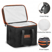 Jackery Explorer 1000UK Carrying Case Bag - висококачествена чанта за Jackery Explorer 1000 Portable Power Station (черен-оранжев) 1