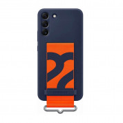 Samsung Silicone Cover With Strap EF-GS901TNEGWW for Samsung Galaxy S22 (navy) 5