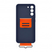 Samsung Silicone Cover With Strap EF-GS901TNEGWW for Samsung Galaxy S22 (navy) 4