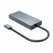 Orico USB-C 5-in-1 Hub (MC-U501P-GY-BP) - мултифункционален хъб за свързване на допълнителна периферия за устройства с USB-C (тъмносив) 2