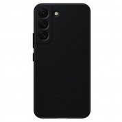 Samsung Leather Cover EF-VS906LB - оригинален кожен кейс (естествена кожа) за Samsung Galaxy S22 Plus (черен)