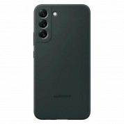 Samsung Silicone Cover EF-PS906TGEGWW - оригинален силиконов кейс за Samsung Galaxy S22 Plus (зелен)