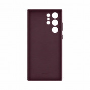 Samsung Leather Cover EF-VS908LEEGWW - оригинален кожен кейс (естествена кожа) за Samsung Galaxy S22 Ultra (червен) 3