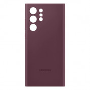Samsung Silicone Cover EF-PS908TEEGWW for Samsung Galaxy S22 Ultra (burgundy) 3