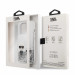 Karl Lagerfeld Liquid Glitter Karl & Choupette Case - дизайнерски кейс с висока защита за iPhone 13 Pro (прозрачен-сребрист) 6