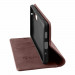 Tactical Xproof Flip Case - кожен калъф с поставка и отделение за кр. карти за Samsung Galaxy S22 Ultra (кафяв) 2