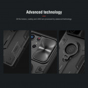 Nillkin CamShield Armor Hard Case for Samsung Galaxy S22 Ultra (black) 5