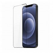 Dux Ducis 10D Case Friendly Full Coveraged Tempered Glass - калено стъклено защитно покритие за целия дисплей на iPhone 13 mini (черен-прозрачен)