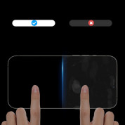 Dux Ducis 10D Case Friendly Full Coveraged Tempered Glass - калено стъклено защитно покритие за целия дисплей на iPhone 13, iPhone 13 Pro (черен-прозрачен) 5