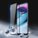 Dux Ducis 9D Case Friendly Full Coveraged Tempered Glass - калено стъклено защитно покритие за целия дисплей на OnePlus Nord CE 5G (черен-прозрачен) 4