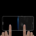 Dux Ducis 10D Case Friendly Full Coveraged Tempered Glass - калено стъклено защитно покритие за целия дисплей на Nokia 1.4 (черен-прозрачен) 9