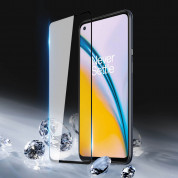 Dux Ducis 9D Case Friendly Full Coveraged Tempered Glass - калено стъклено защитно покритие за целия дисплей на OnePlus Nord N200 5G (черен-прозрачен) 3