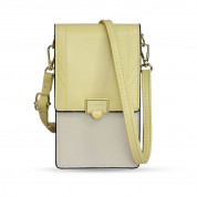 Fancy Handmade Bag Case Model 2 With Shoulder Strap - малка и компактна чанта с презрамка (златист)