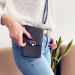 Fancy Handmade Bag Case Model 2 With Shoulder Strap - малка и компактна чанта с презрамка (черен) 4