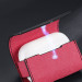 Dux Ducis AirPods 3 Mix Case - кожен калъф с карабинер за Apple Airpods 3 (червен) 6
