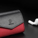 Dux Ducis AirPods 3 Mix Case - кожен калъф с карабинер за Apple Airpods 3 (червен) 2