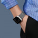 Dux Ducis Silicone Magnetic Strap (Chain Version) - магнитна силиконова каишка за Apple Watch 38мм, 40мм, 41мм (сив-оранжев) 4