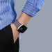 Dux Ducis Silicone Magnetic Strap (Chain Version) - магнитна силиконова каишка за Apple Watch 42мм, 44мм, 45мм, Ultra 49мм (сив-оранжев) 7