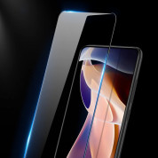 Dux Ducis 9D Case Friendly Full Coveraged Tempered Glass - калено стъклено защитно покритие за целия дисплей на Xiaomi Redmi Note 11 Pro, Note 11 Pro Plus (черен-прозрачен) 6