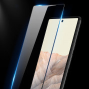 Dux Ducis 10D Case Friendly Full Coveraged Tempered Glass - калено стъклено защитно покритие за целия дисплей на Google Pixel 6 (черен-прозрачен) 7