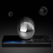 Dux Ducis 9D Case Friendly Full Coveraged Tempered Glass - калено стъклено защитно покритие за целия дисплей на Motorola Moto G51 5G (черен-прозрачен) 3