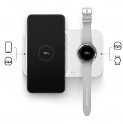 Samsung Super Fast Wireless Charger Duo EP-P5400TBEGEU - комплект двойна поставка (пад) за безжично зареждане, зарядно и кабел за мобилни устройства, Galaxy Watch и слушалки (черен) 10