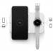 Samsung Super Fast Wireless Charger Duo EP-P5400TBEGEU - комплект двойна поставка (пад) за безжично зареждане, зарядно и кабел за мобилни устройства, Galaxy Watch и слушалки (черен) 11